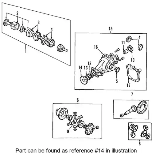 Шестерня КПП MITSUBISHI MR263340