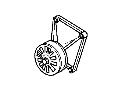DriveAlign Idler Pulley 10115875 CHEVROLET