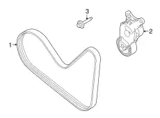 Micro-V Belt BT4Z8620A LINCOLN