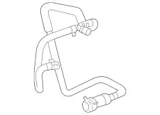 Molded Heater Hose 4729521 LAND ROVER