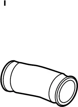 Turbo Charger Hose 1K0145828AB VAG