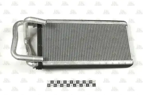 Радиатор печки ZEVS HTR211