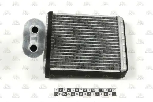 Радиатор печки ZEVS HTR416LHD