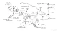 БОЛТ 544592J010 NISSAN