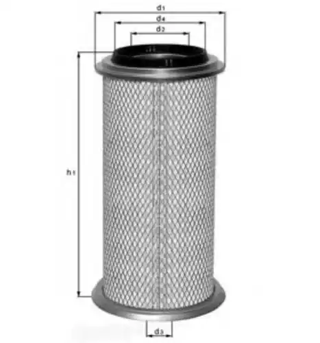 Фильтр воздушный KNECHT LX141