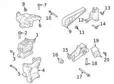 BOLT LR114220 LAND ROVER