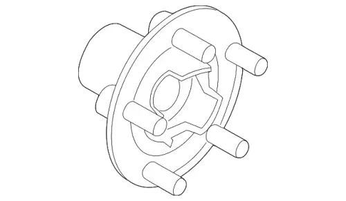 HUB - WHEEL LR114244 LAND ROVER