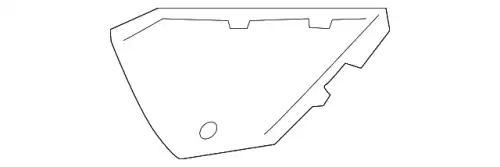 CAP - BUMPER END LR114862 LAND ROVER