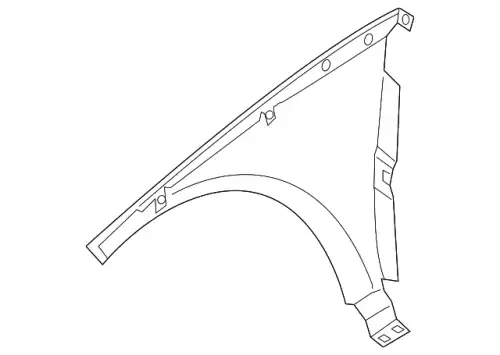 Крыло LAND ROVER LR117307