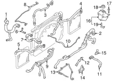 LR116647 VALVE - COOLANT FLOW CONTROL LAND ROVER
