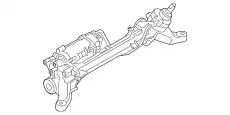 Рулевая рейка LAND ROVER LR118758