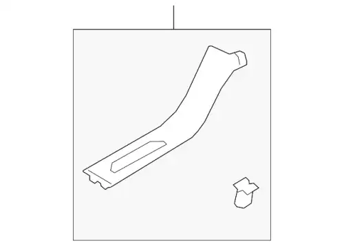 PLATE - DOOR SCUFF LR115877 LAND ROVER