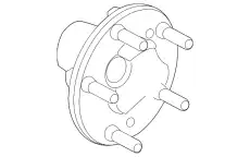Ступица LAND ROVER LR114255