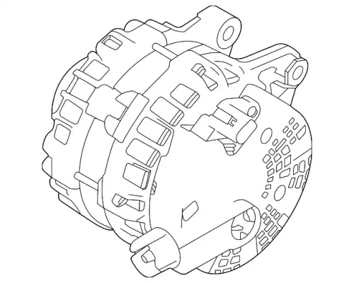 BELT - DRIVEN STARTER GENERATOR LR115527 LAND ROVER