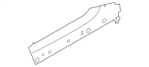 DOOR SILL 95B809530AYGRV PORSCHE