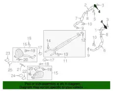 PAB25372500 ХОМУТ PORSCHE