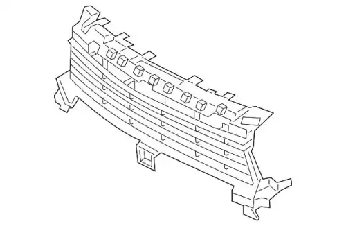 Решетка радиатора PORSCHE 9Y0807683POK1