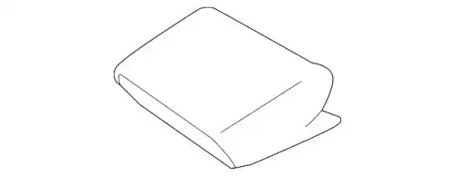 Tailpipe 95B253681AJ PORSCHE