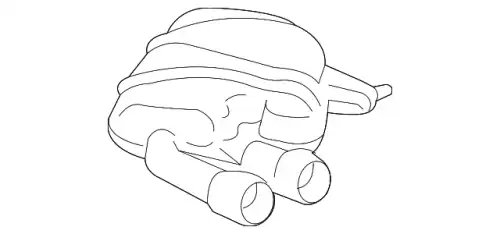 Глушитель 95B253611RY PORSCHE