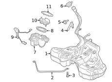 Restraining strap 9A720139210 PORSCHE