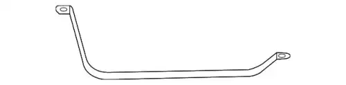 Restraining strap 9A720139210 PORSCHE
