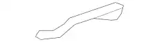 Trim Matt black 9Y0807838AOK1 PORSCHE