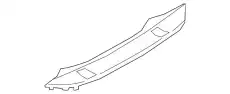 Cover Black mat 982807417AOK1 PORSCHE