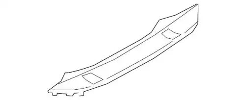 Cover Black mat 982807417AOK1 PORSCHE