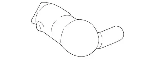 CATALYTIC CONVERTER 9P1254400AX PORSCHE
