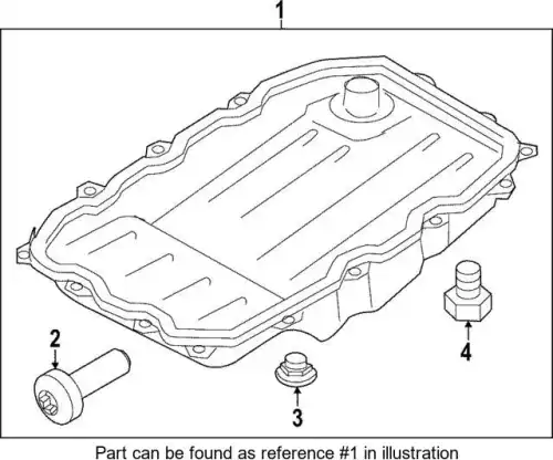Поддон картера КПП PORSCHE PAB39800901