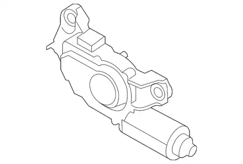 Wiper motor 9Y0955711A PORSCHE