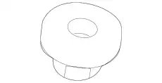 Clamping nut N90570805 PORSCHE