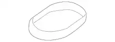 Прокладка коллектора PORSCHE 0PB129646D