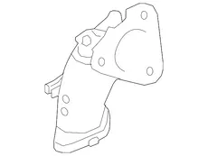 ELBOW, COMPRESSOR 1727536010 TOYOTA / LEXUS