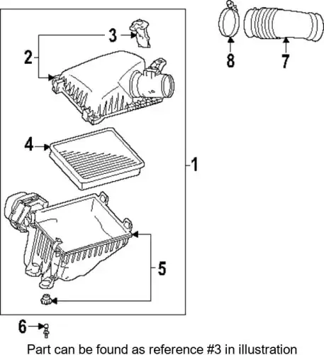 2220424010 SENSOR ASSY, OXYGEN TOYOTA / LEXUS