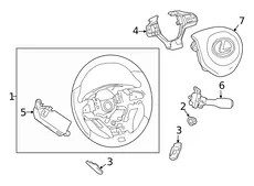 WHEEL ASSY, STEERING 4510048580C6 TOYOTA / LEXUS