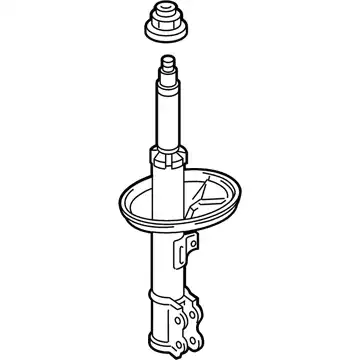 ABSORBER ASSY, SHOCK 4852080640 TOYOTA / LEXUS