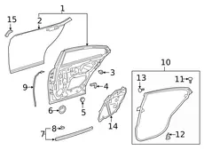 PANEL SUB-ASSY, RR D 6700333310 TOYOTA / LEXUS