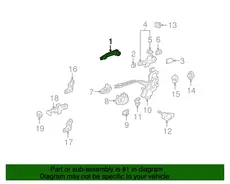Ручка двери TOYOTA / LEXUS 6921050050B4