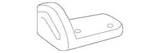 GUIDE ASSY, RR SEAT 7334033010C0 TOYOTA / LEXUS