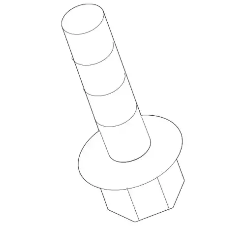 BOLT, W/WASHER 9011912444 TOYOTA / LEXUS