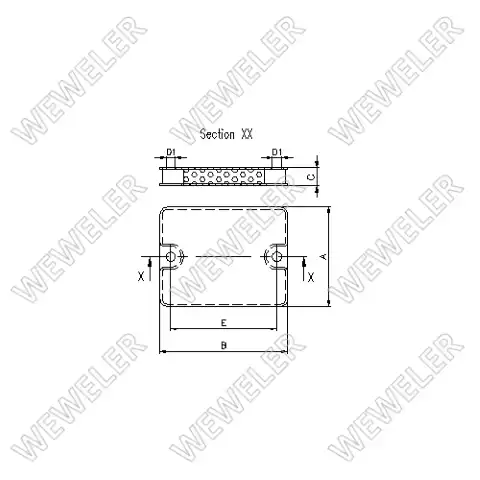 ВКЛАДЫШ ПОДВЕСКИ C301371 WEWELER
