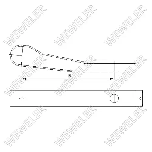 C301616 СЕГМЕНТ СТРЕМЯНКИ WEWELER