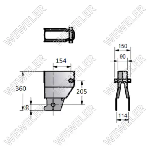 Деталь UT001DWG2360 WEWELER