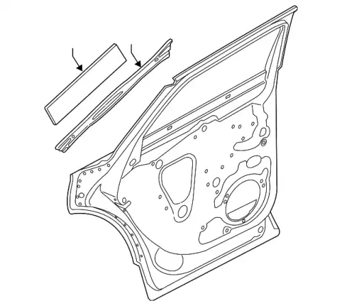 DOOR 80A833051C STL VAG
