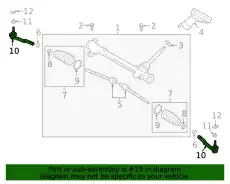 Рулевой наконечник MAZDA BCKA32290