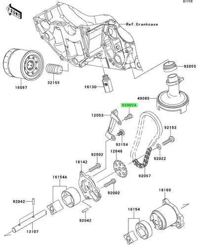 BOLT,SOCKET,6X12 \ Болт 920021796 KAWASAKI