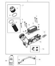 ADAPTER 68365931AB CHRYSLER