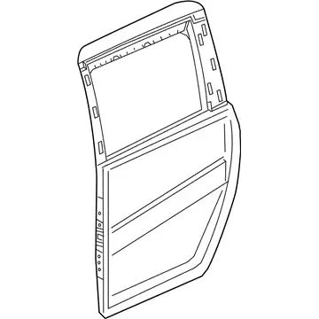 DOOR 68185691AM CHRYSLER