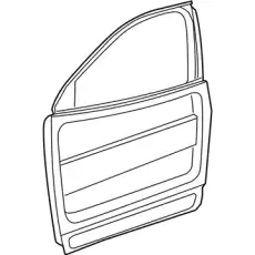 DOOR 68290878AB CHRYSLER
